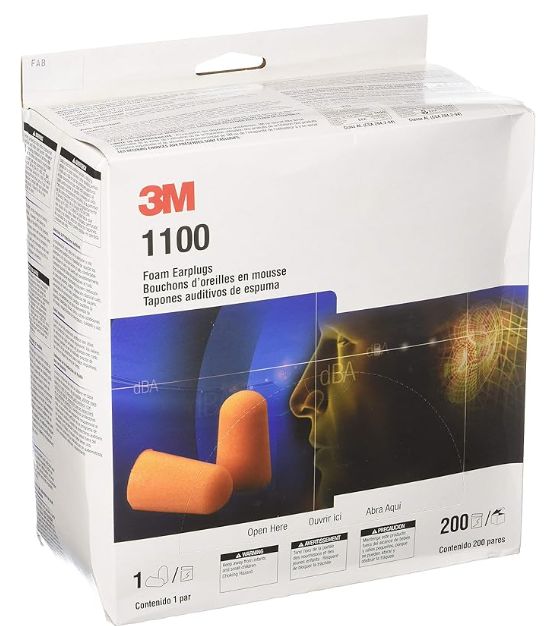 3M 1100 Earplugs